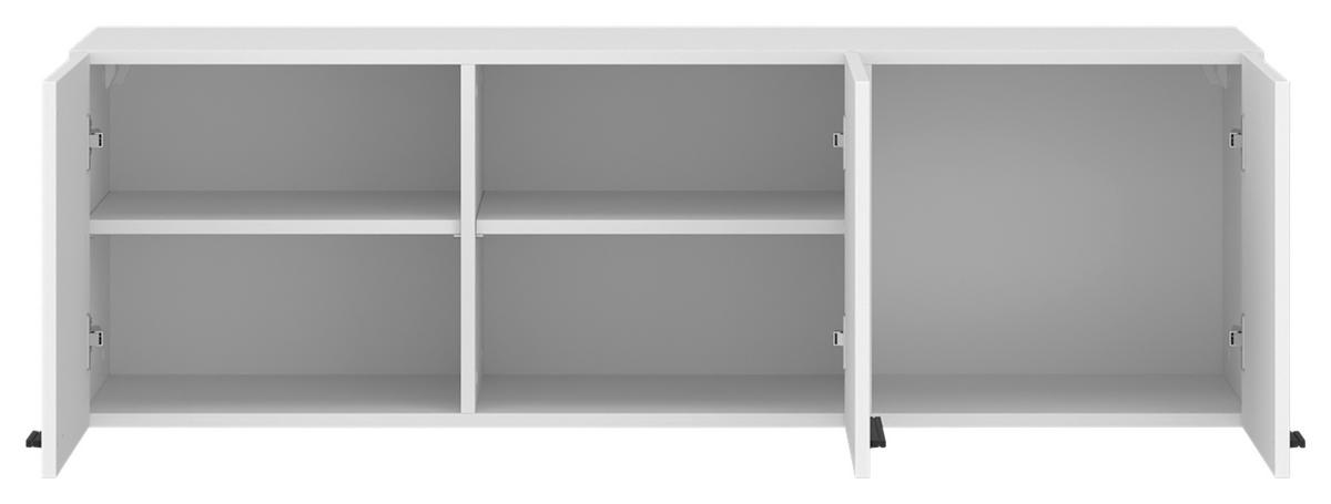 Viseći Element Marlow - bijela, Moderno, drvni materijal/plastika (135/42,6/41,6cm) - Modern Living
