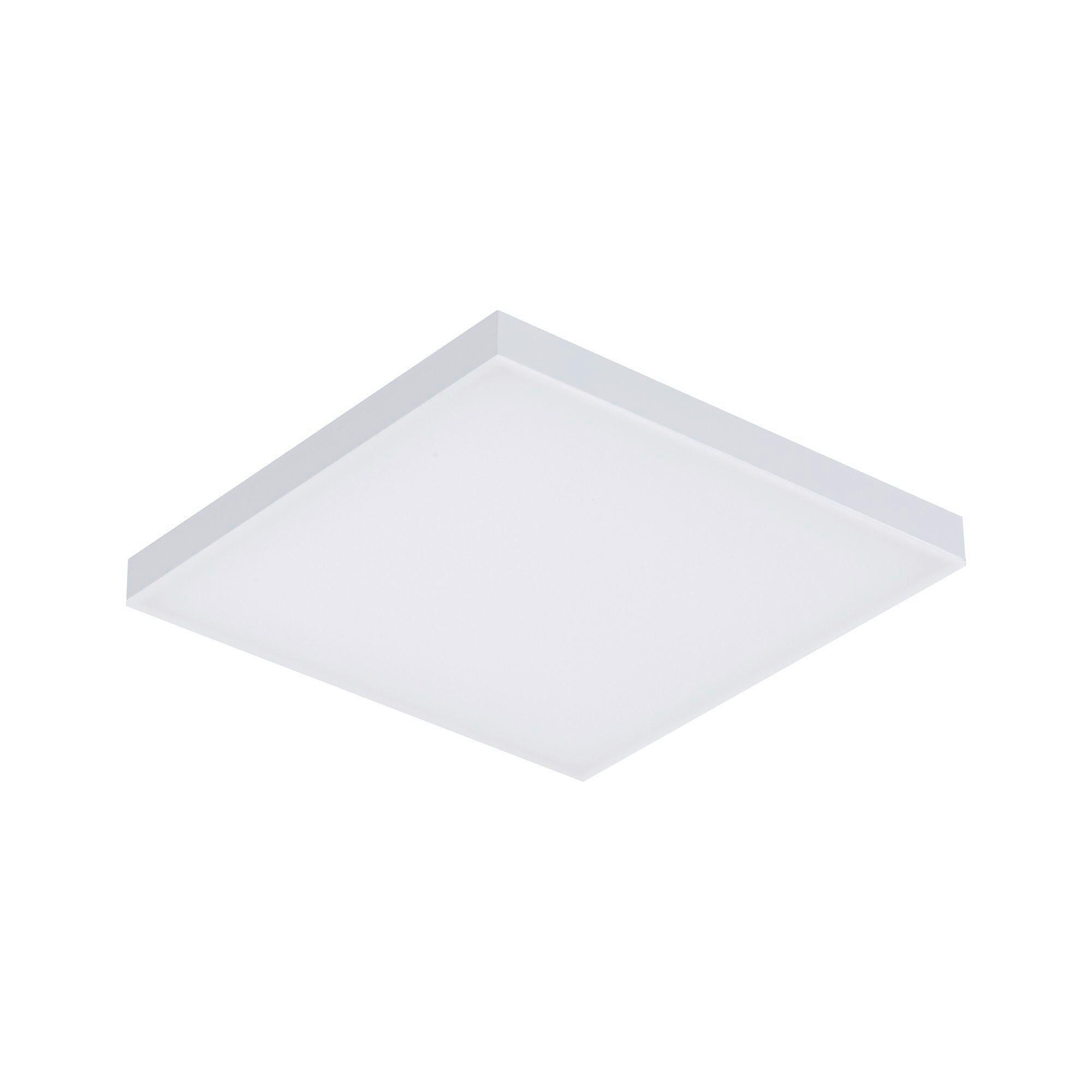 LED-Paneel Velora in Weiß max. 13 Watt - Weiß, Basics, Metall (22,5/22,5/5cm) - Paulmann