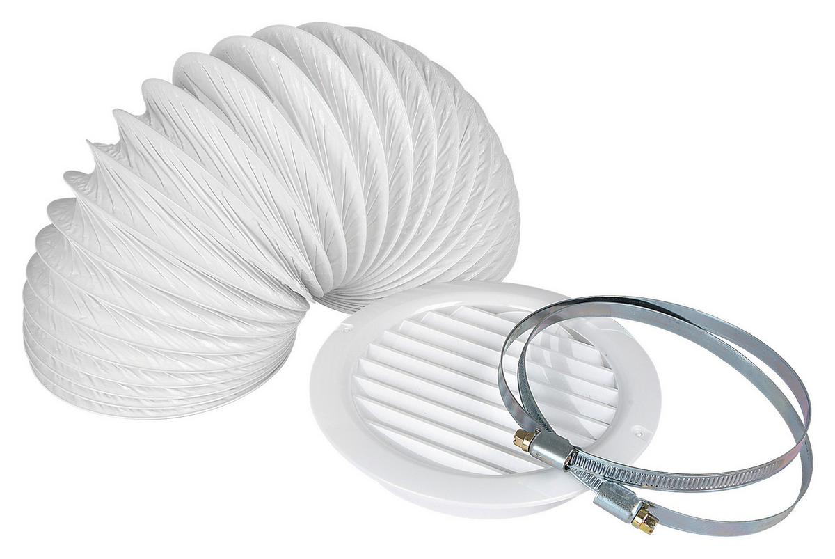 Umluftset 112591579 weiß - Weiß, MODERN (15cm) - Mömax