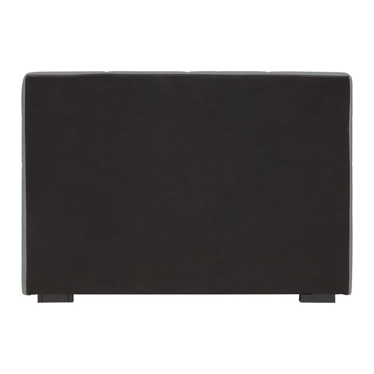 Oblazinjena Postelja Nelo, Siva, 140x200 - siva/črna, Konvencionalno, umetna masa/tekstil (140/200cm) - Mömax