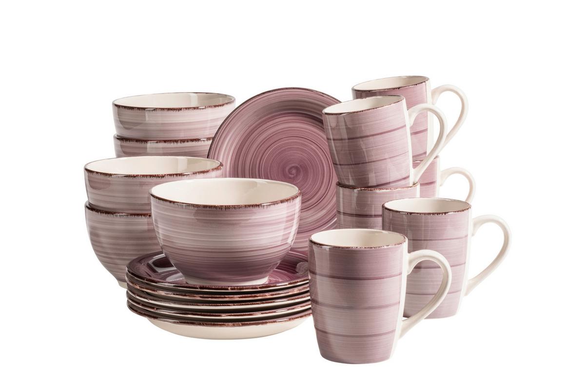 FRÜHSTÜCKSSERVICE FRÜHSTÜCKSSERVICE, 931950 - Beere, Basics, Keramik - Mäser