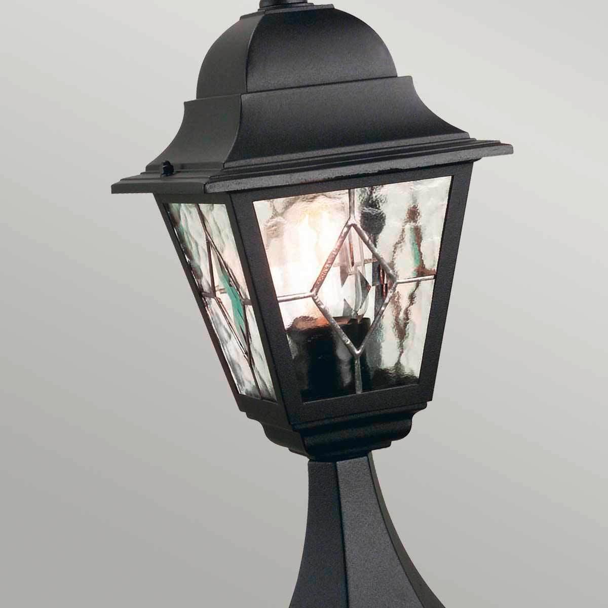 Útjelző Lámpa Nr3-Blk - fekete, Konventionell, üveg/fém (44/18,4/18,4cm) - Elstead Lighting