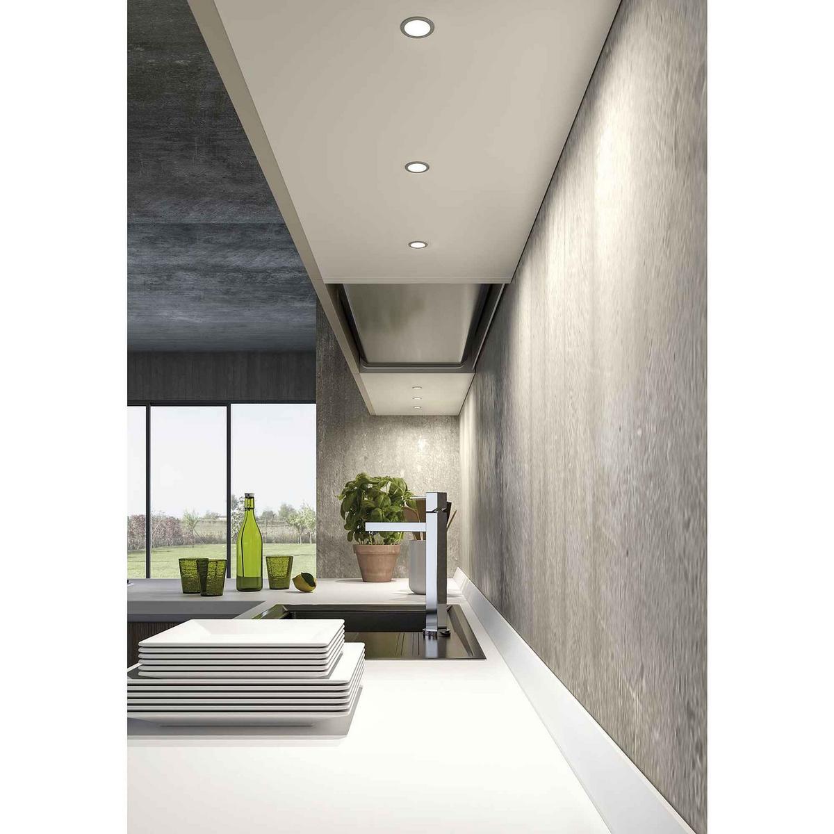 LED-Spot-Set Schwarz max. 1,8 Watt 3-teilig - Schwarz, LIFESTYLE, Metall (4cm)