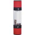 Salz- und Pfefferstreuer Pippa in Rot - Transparent/Rot, Kunststoff (5,2/22cm) - MÖMAX modern living