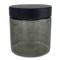 Gewürzdose Magnus Black Schwarz Ø ca.11cm - Schwarz/Grau, MODERN, Glas/Kunststoff (11/12cm) - Mömax