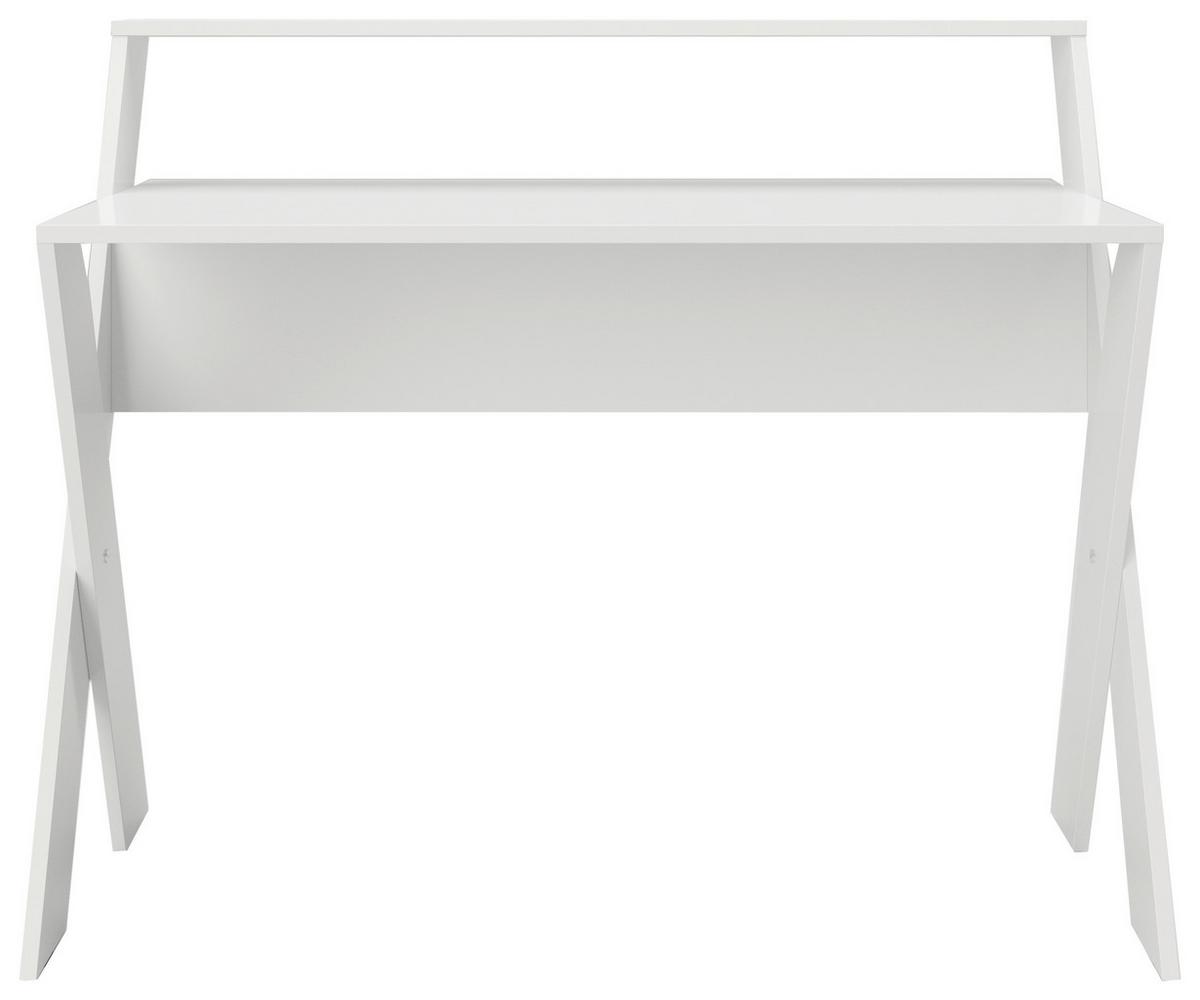 Schreibtisch "Montreal", weiß - Weiß, MODERN, Holzwerkstoff (115/95/65cm) - MID.YOU