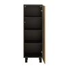 ONDERKAST VENEZIA -EXKLUSIV- - Eikenkleuren/Zwart, Lifestyle, Houtcomposiet (35/103/32cm) - Mömax