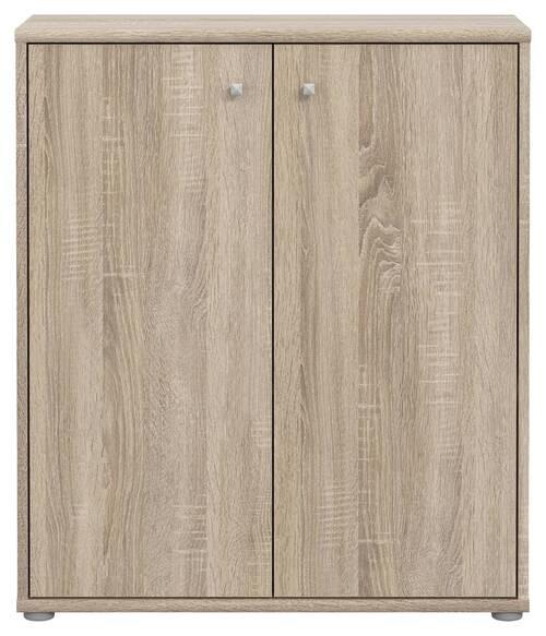 Komoda Tempra 2, Barva Hrasta - hrast sonoma, Basics, leseni material (74/86/35cm) - Mömax