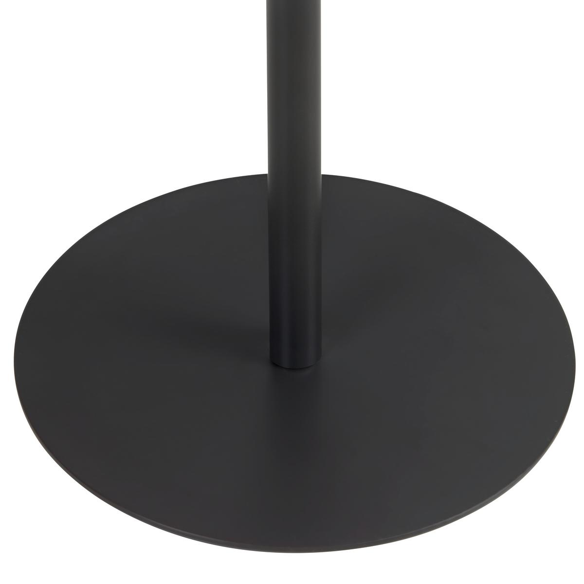 Beistelltisch Rod Dunkelgrau - Dunkelgrau, MODERN, Metall (35/35/53cm) - Mömax