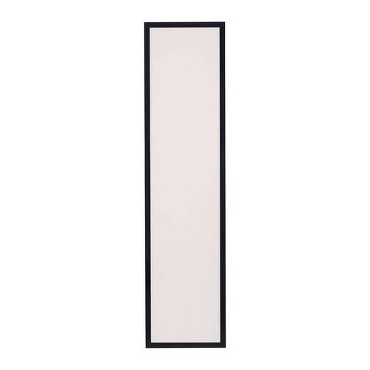 Deckenleuchte Flat in Schwarz max. 37 Watt - Schwarz, Basics, Kunststoff/Metall (119,5/29,5/7cm)