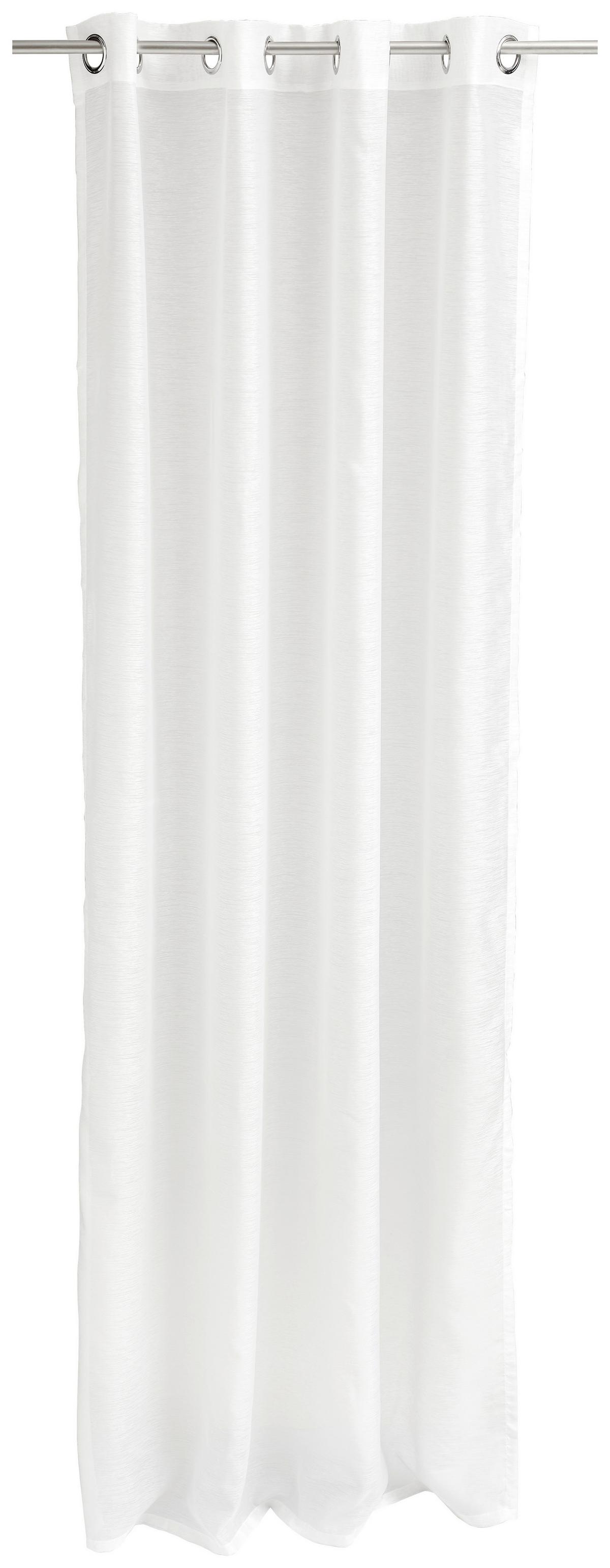 ZASŁONA NA PRZELOTKACH T-CLEAN TOM TAILOR - beżowy, Basics, tkanina (140/250cm) - Tom Tailor