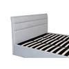 STOPPAD SÄNG SIENNA -EXKLUSIV- -BASED- - ljusgrå/svart, Lifestyle, metall/trä (180/200cm) - Based