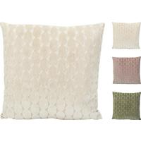 Díszpárna Jacquard Velvet 45/45 - pink/homokszínű, műanyag (45/45/12cm)