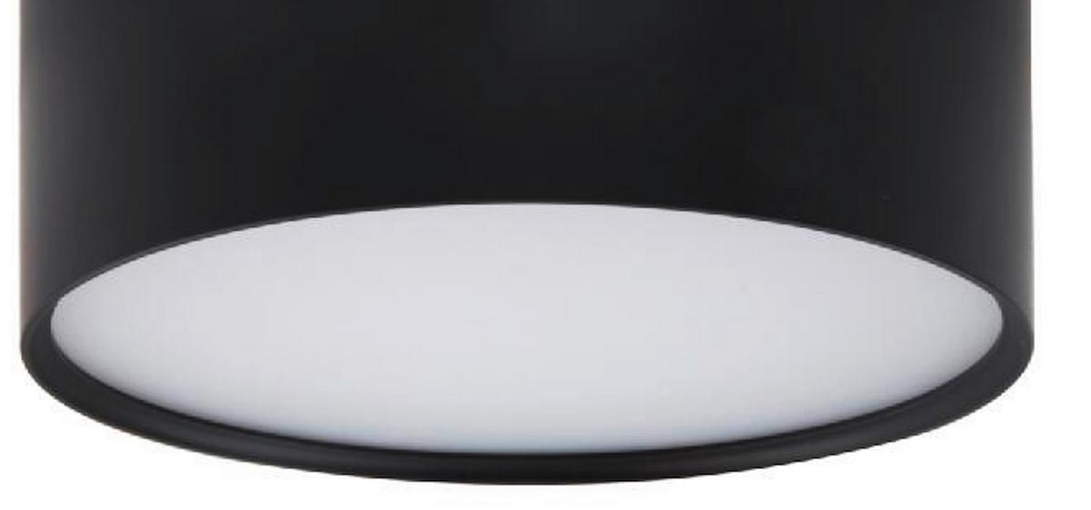 Led-deckenleuchte Lp-6331/1sm Bk Kendal - Schwarz, Basics, Metall (5.7/9/9cm)