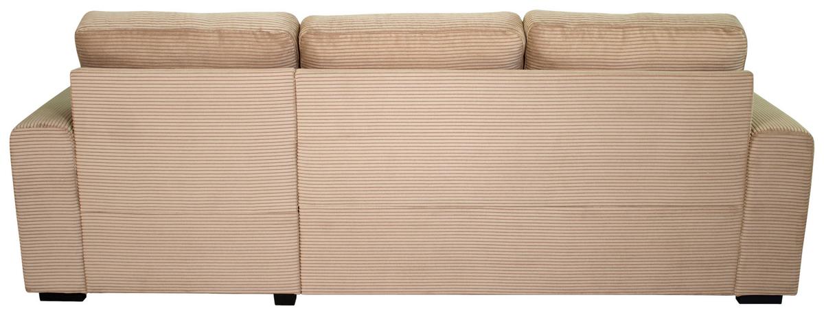 Sedežna Garnitura Tara, Svetlo Rjava, Ležišče, Predal - Moderno, tekstil (245/87/158cm) - Mömax