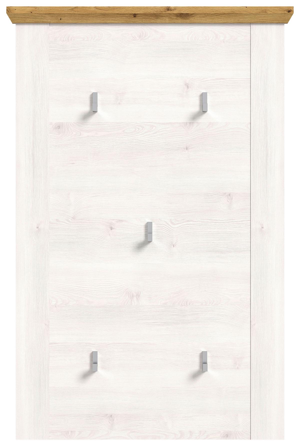 Garderobenpaneel Verona ca. 64x103 cm Lärche/Eiche - KONVENTIONELL, Holzwerkstoff (64/103/4cm) - MID.YOU