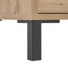 SIDEBOARD ARRAN - chêne artisan/noir, MODERN, matériau en bois (157/90/40cm) - Mömax