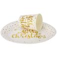 Skodela Za Enkratno Uporabo Liva - zlata/bela, Basics, papir (8,5cm) Skodela Za Enkratno Uporabo Liva - zlata/bela, Basics, papir (8,5cm)