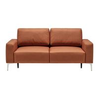 3-Sitzer-Sofa Custom Rostfarben - Chromfarben/Rostfarben, MODERN, Textil/Metall (182/85/92cm) - Mömax