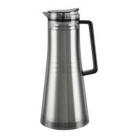 Isolierkanne Bodum Bistro Grau ca. 1,1 l - KONVENTIONELL, Kunststoff (13/31/16cm) - Bodum