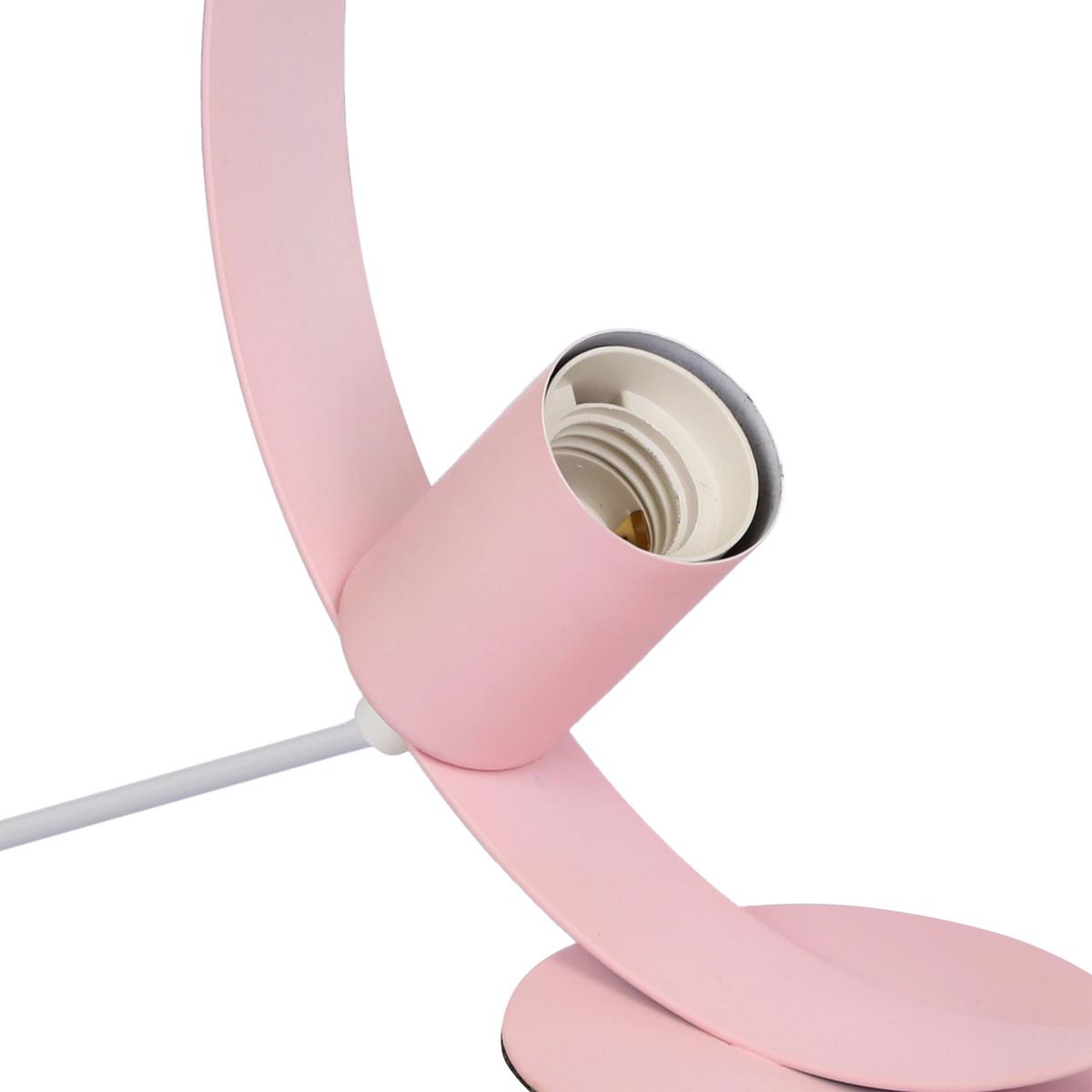 Stolna Svjetiljka Nexo - pink, Trend, metal (10/25/25cm)
