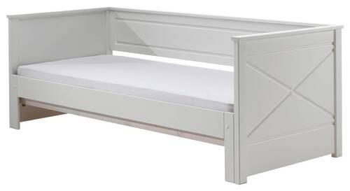 Ausziehbett "Pino", 90x200, weiß - Weiß, MODERN, Holz/Holzwerkstoff (90/200cm) - MID.YOU