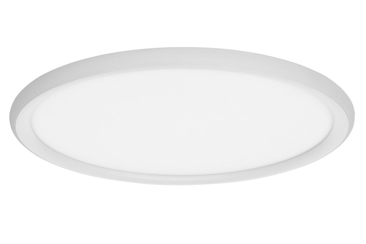 LAMPA SUFITOWA LED RUGBY *SBN* - biały, Basics, tworzywo sztuczne (40/3,5cm) - Novel