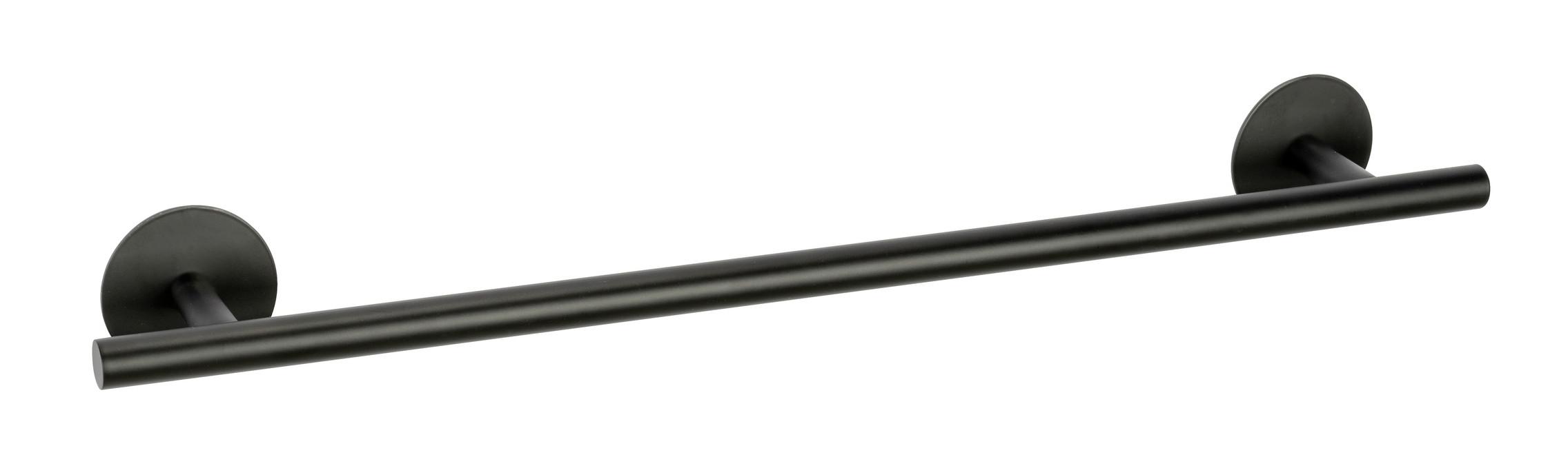 WIESZAK NA RĘCZNIK MELETO - czarny, Konventionell, metal (60/7/7cm) - Schöner Wohnen