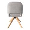 STOL MED ARMSTÖD ADRIEN - greige/naturfärgad, Modern, metall/trä (60/88/65cm) - Bessagi Home