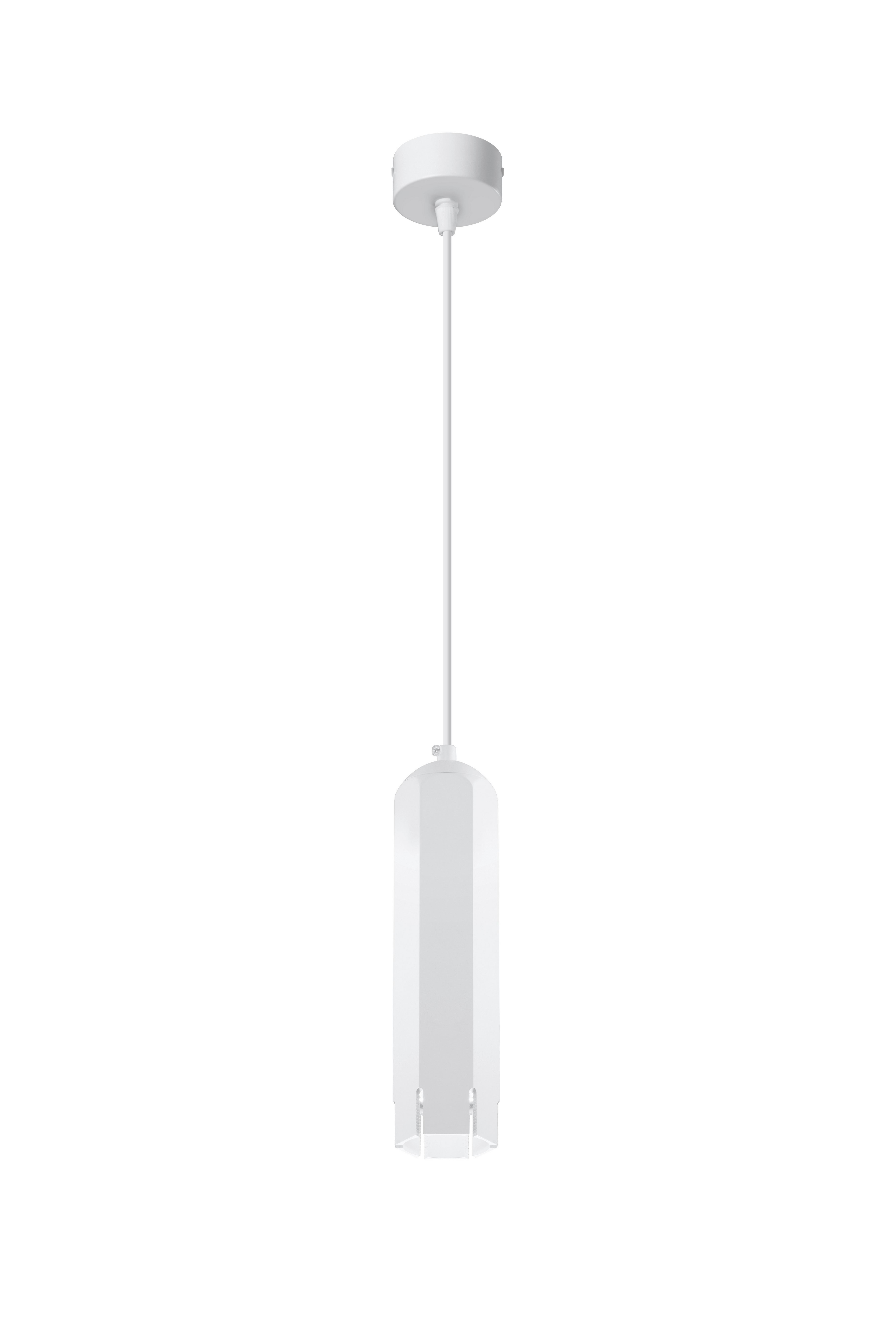 Svjetiljka Viseća 31-77684 - bijela, Design, metal (6.3/6.3/100cm)