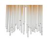 HÄNGELEUCHTE STAB - Champagner/Transparent, MODERN, Glas/Kunststoff (20/20/150cm)