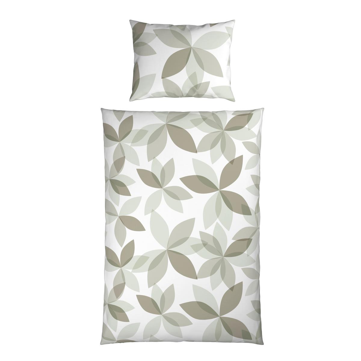 Posteljnina Yuki - olivno zelena , tekstil (140/200cm) - Mömax