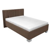 Tapecirani Krevet Stilo - bijela/boje kroma, drvo/tekstil (120/200cm)