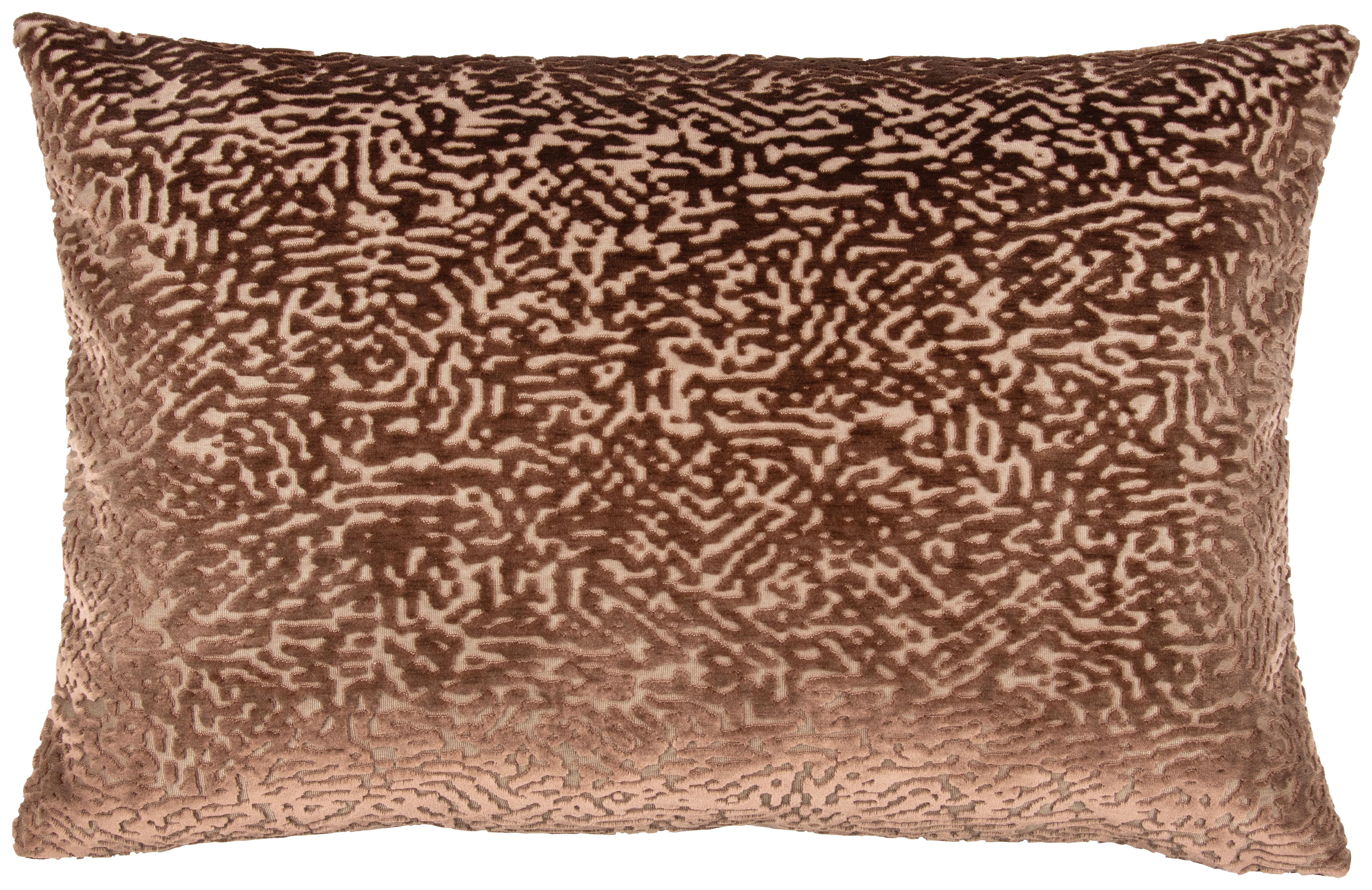 Kissenhülle Toto Mokka ca. 40x60cm - Mokka, Textil (40/60cm)