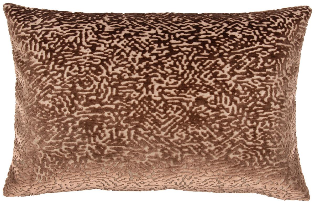 Kissenhülle Toto Mokka ca. 40x60cm - Mokka, Textil (40/60cm)