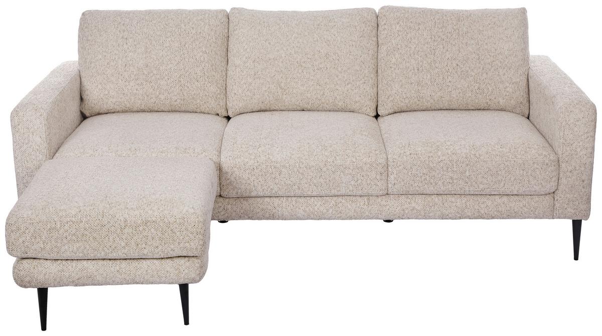 Trosed Parma, Krem - črna/krem barve, Basics, kovina/tekstil (208/83/151cm) - Livetastic
