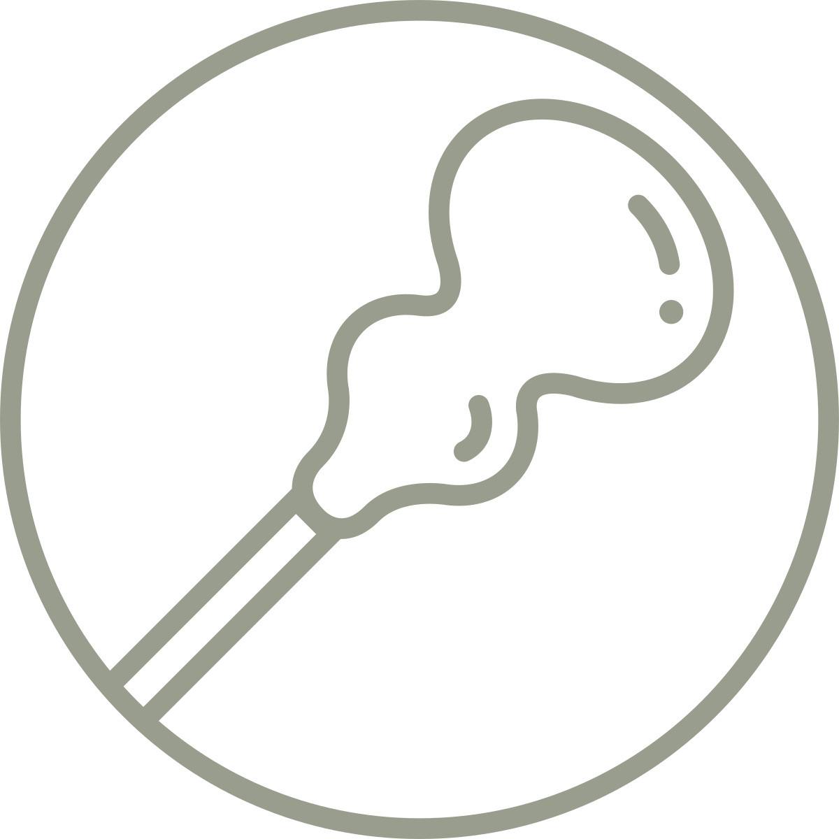 WAZON 25S11265 - biały/jasnoróżowy, Basics, szkło (18,5/21cm)
