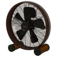 Bodenventilator Floor Fan ORB Walnussfarben max. 50 Watt - Walnussfarben/Bronzefarben, Basics, Holz/Metall (47/46/19cm)