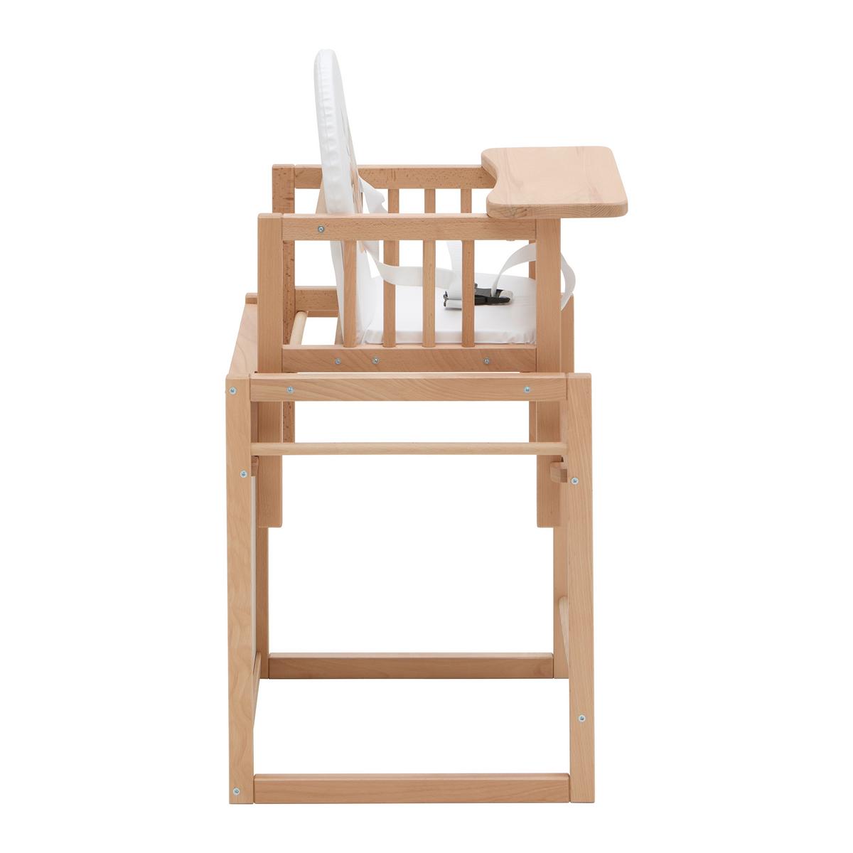 Kombihochstuhl Wiki Natur-/Buchefarben - Buchefarben/Naturfarben, Holz (93/46/46cm)