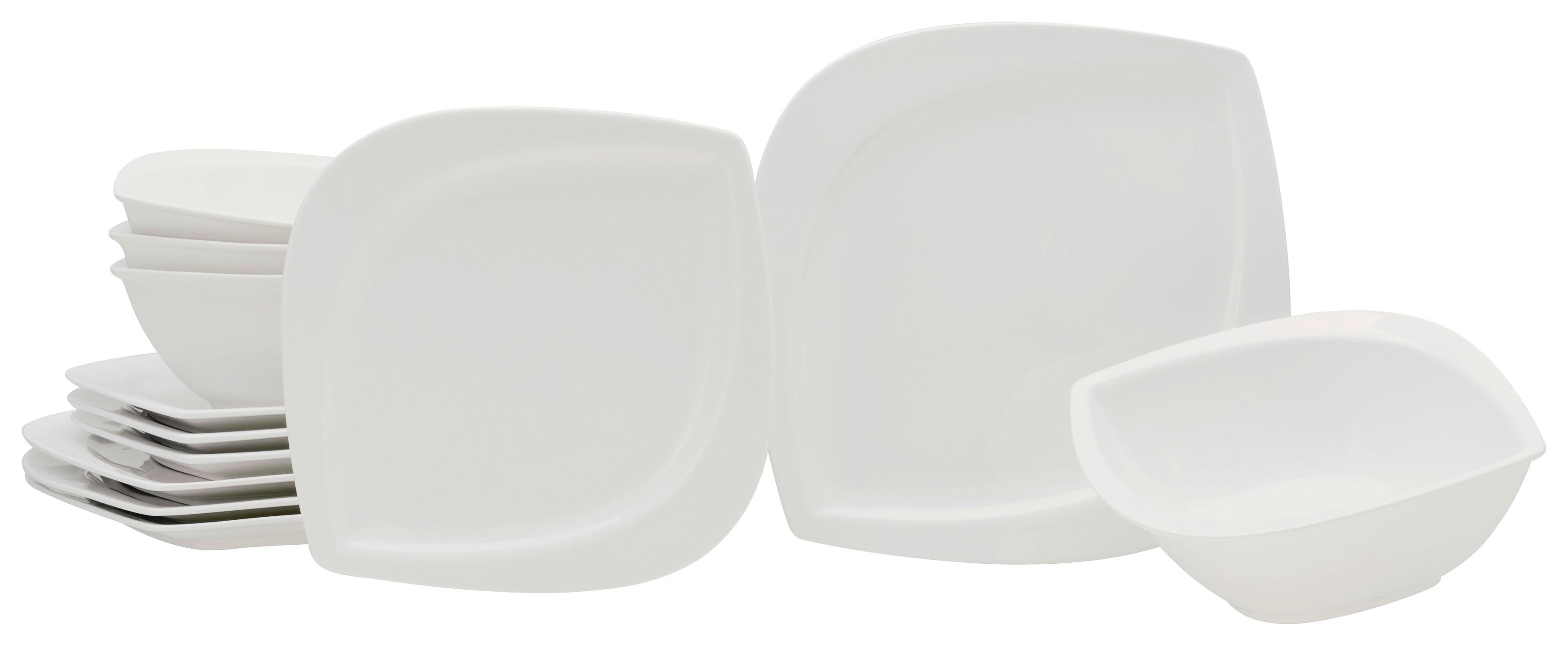 Jedilni Servis Melbourne Creme, 12-Delni - bela, Basics, keramika - Creatable