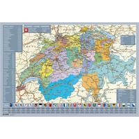 Schreibunterlage Schweiz ca. 60x40cm - Kunststoff (60/40cm)