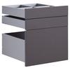 LÅDSET UNIT -BASED- - Anthrazit Hochglanz, Modern, trämaterial (45,3/50,3/47cm) - Based