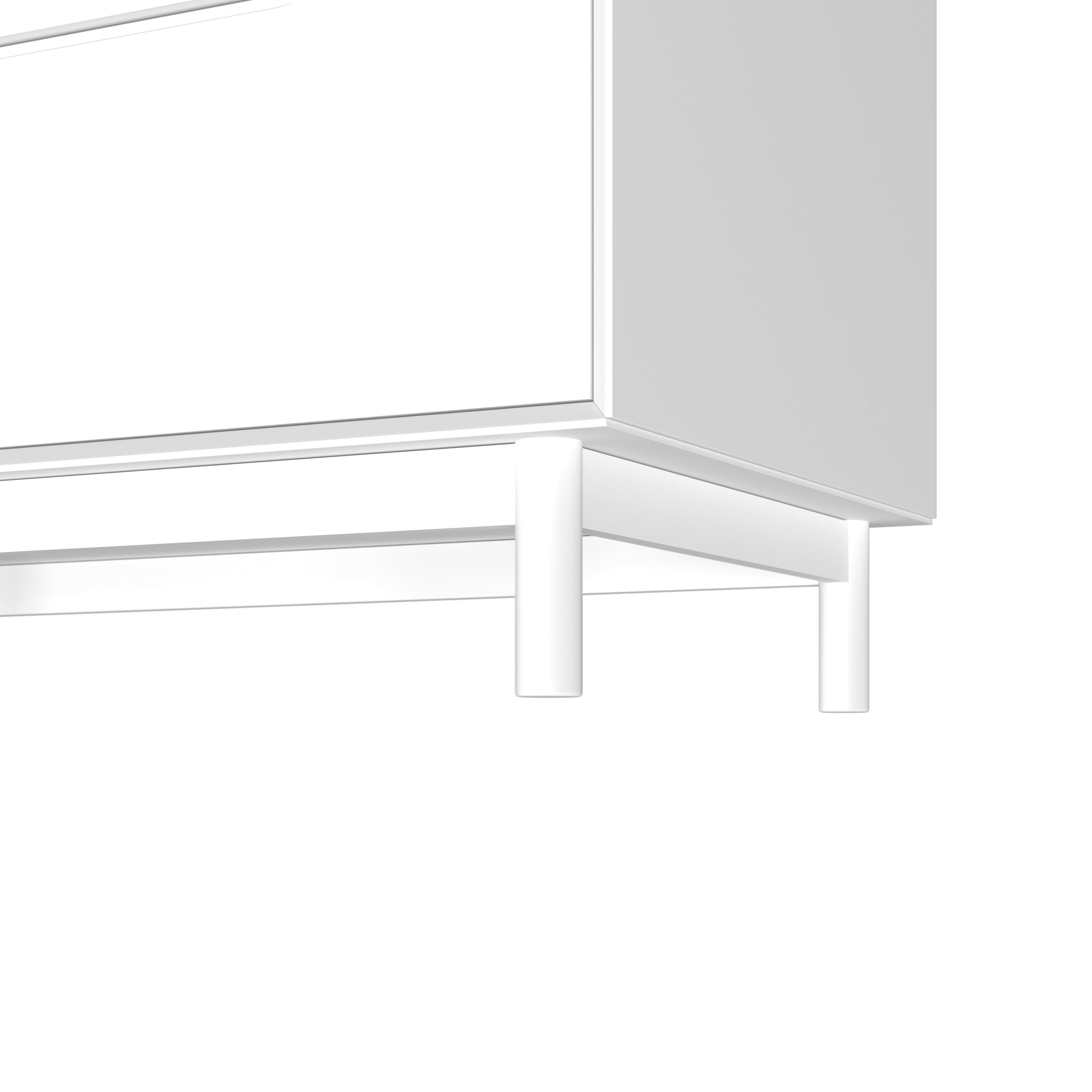 GARDEROB MARLO - vit, Modern, trämaterial/trä (148/223/60cm) - Bessagi Home