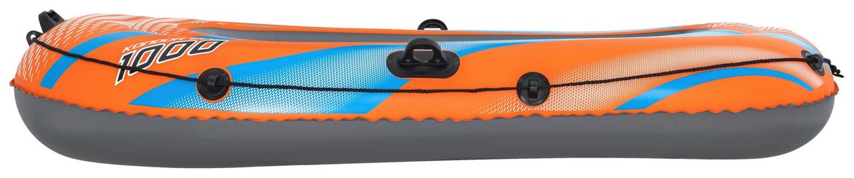 KAJAK 61135 - niebieski/pomarańczowy, Konventionell, tworzywo sztuczne (162/96/27cm) - Bestway