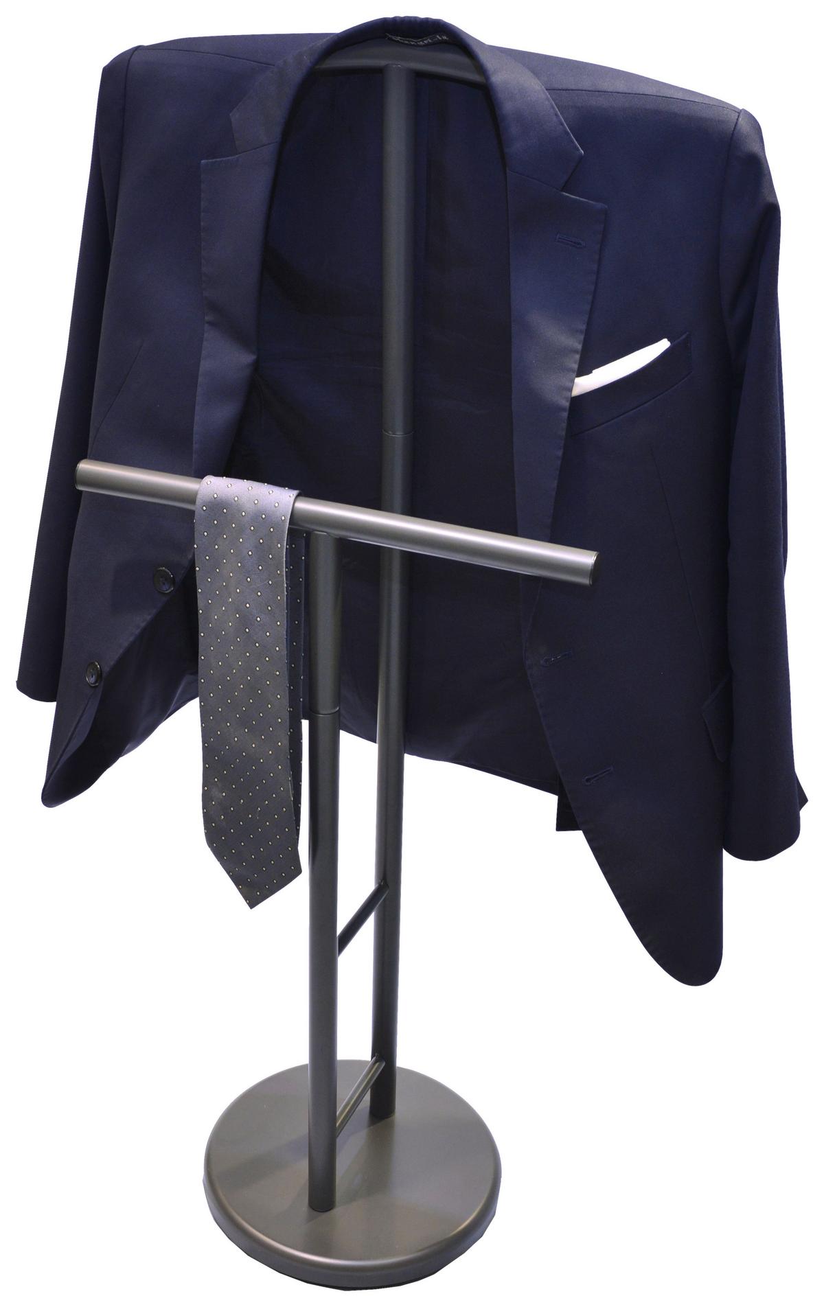 Vješalica Za Odijela Belinda - antracit, Moderno, metal (48/105/28cm) - Modern Living