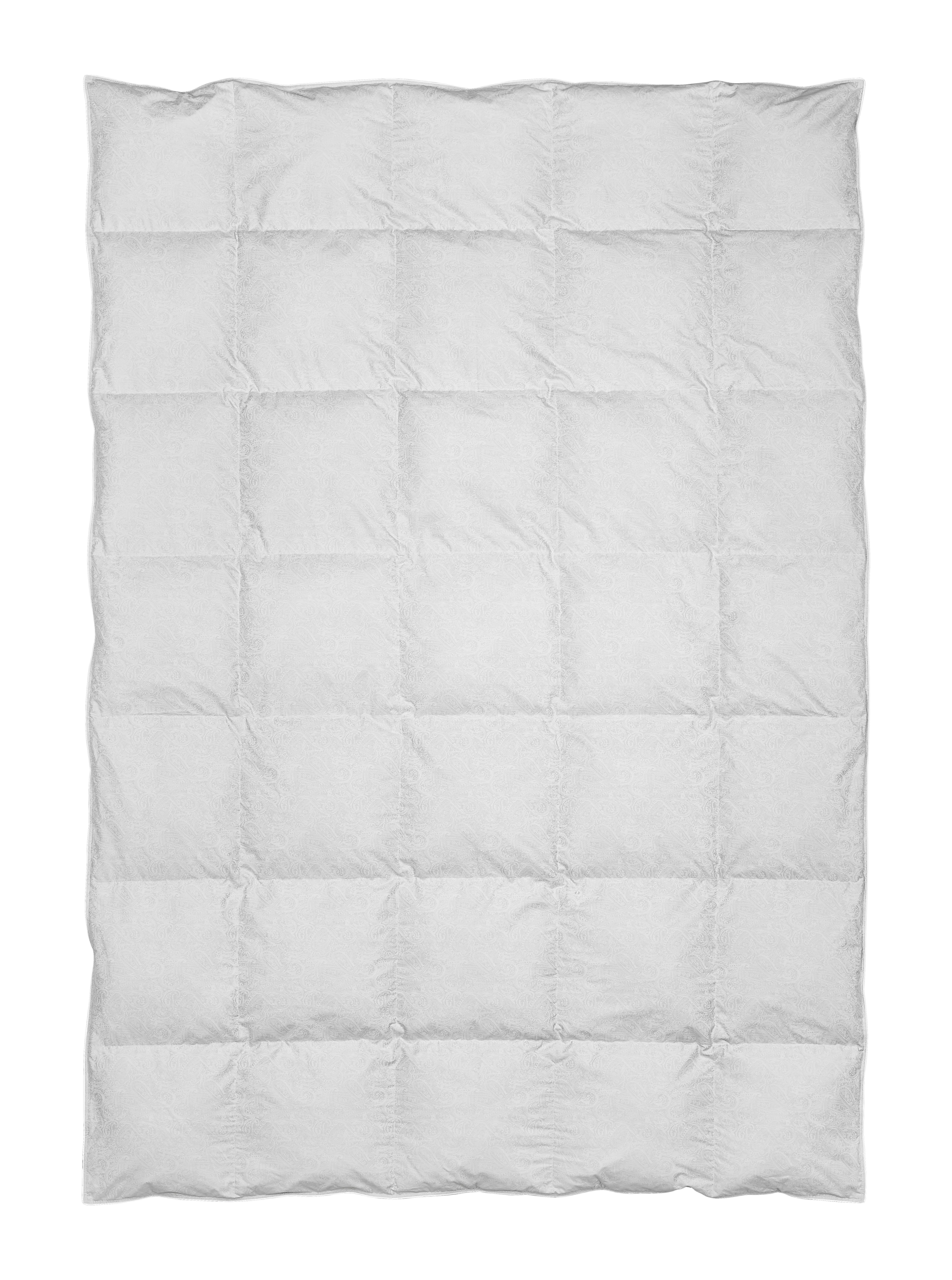 Daunendecke Nova Weiß ca. 200x200cm - Weiß, Textil (200/200cm) - Premium Living