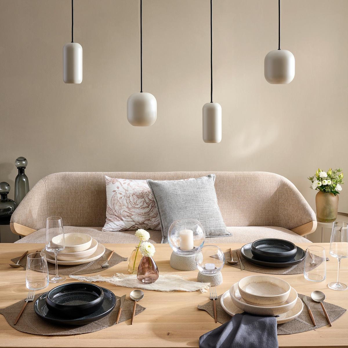 LAMPA WISZĄCA 70147A41 PARIS - kolor piaskowy, Basics, metal (90/12,5/150cm) - Brilliant