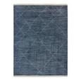 Webteppich Prestige Blau 160x220cm - Blau, Textil (160/220cm) - Mömax modern living