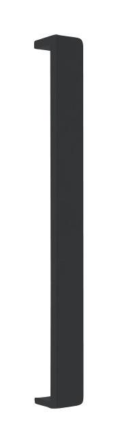 Griff "UNIT" in Schwarz - Schwarz, MODERN, Metall (20/2,4/1,7cm) - Based