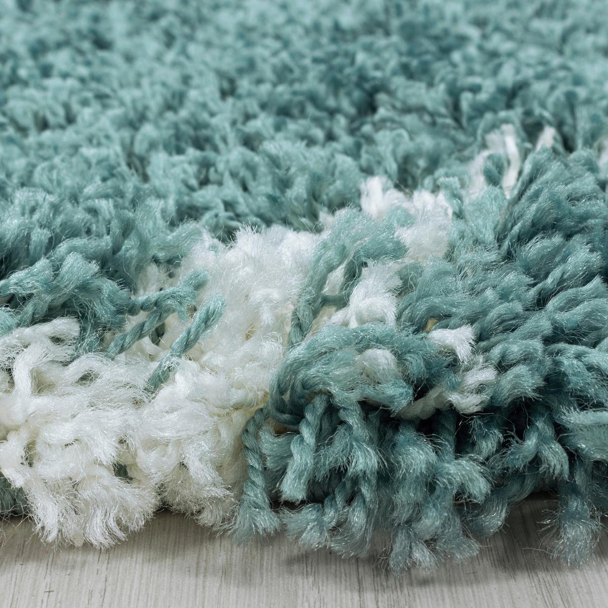 Hochflorteppich Alvor Blau ca. 240x340cm - Blau, Design, Textil (240/340cm)